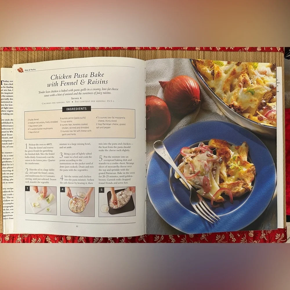 What's Cooking Low Fat Cookbook by Kathryn Hawkins 1998